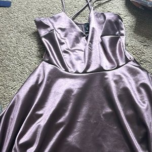 Purple dress